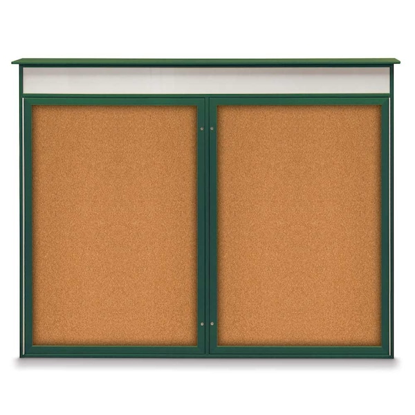 Single Door Enclosed Indoor Letterboard